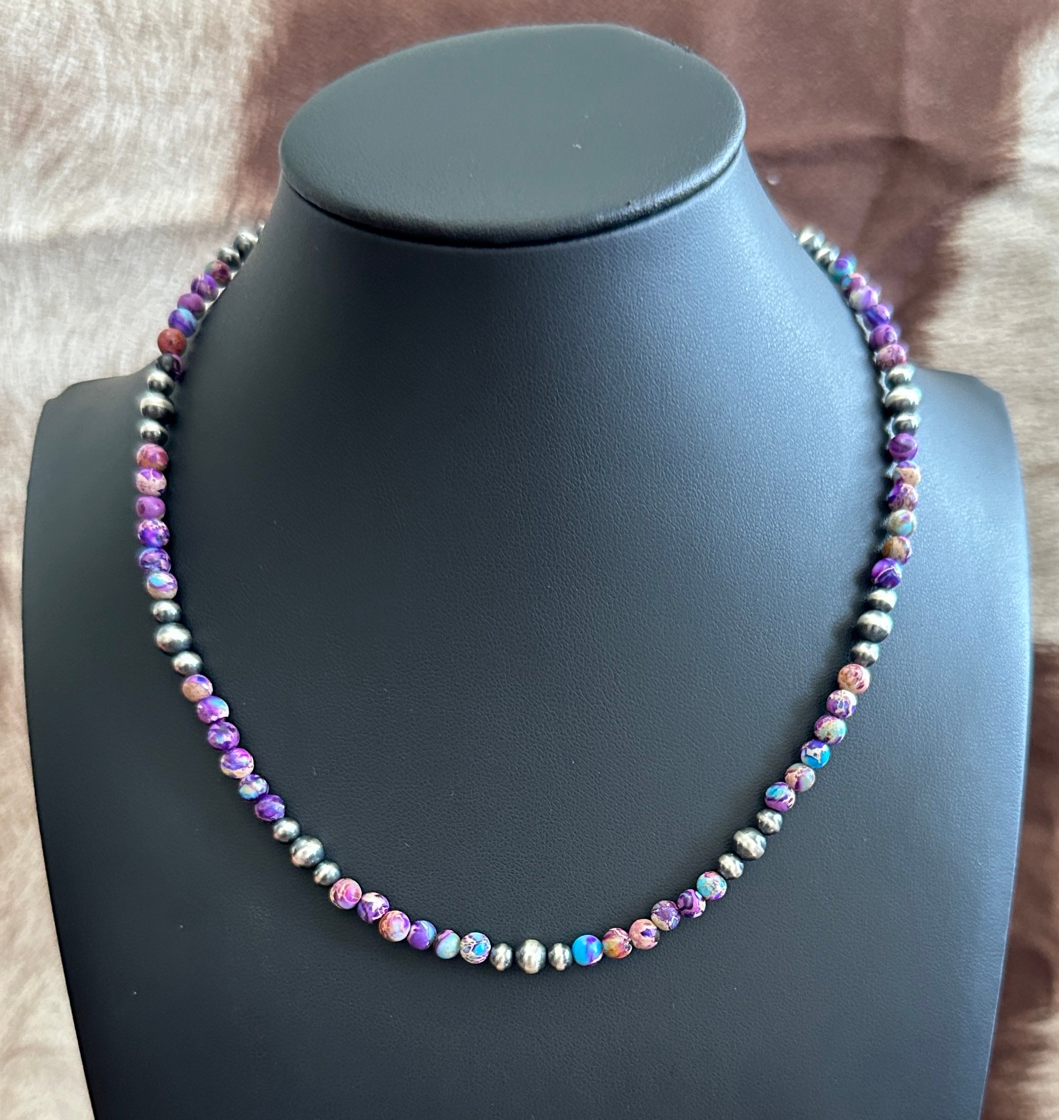 Galaxy Sea Sediment Jasper and Desert Pearls
