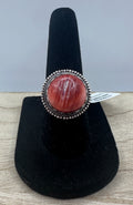 Red Spiny Oyster Ring Size 6.5