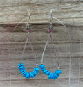 Sleeping Beauty Turquoise Chips Tear Drops