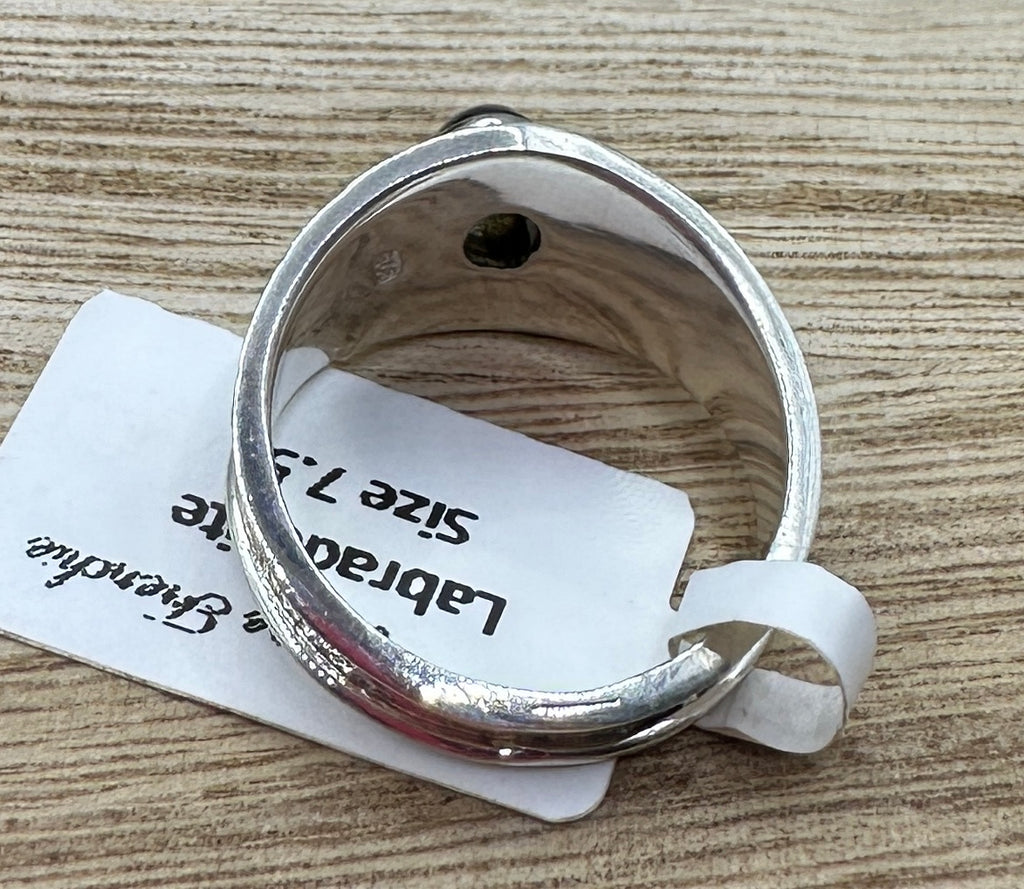 Labradorite Ring Size 7.5