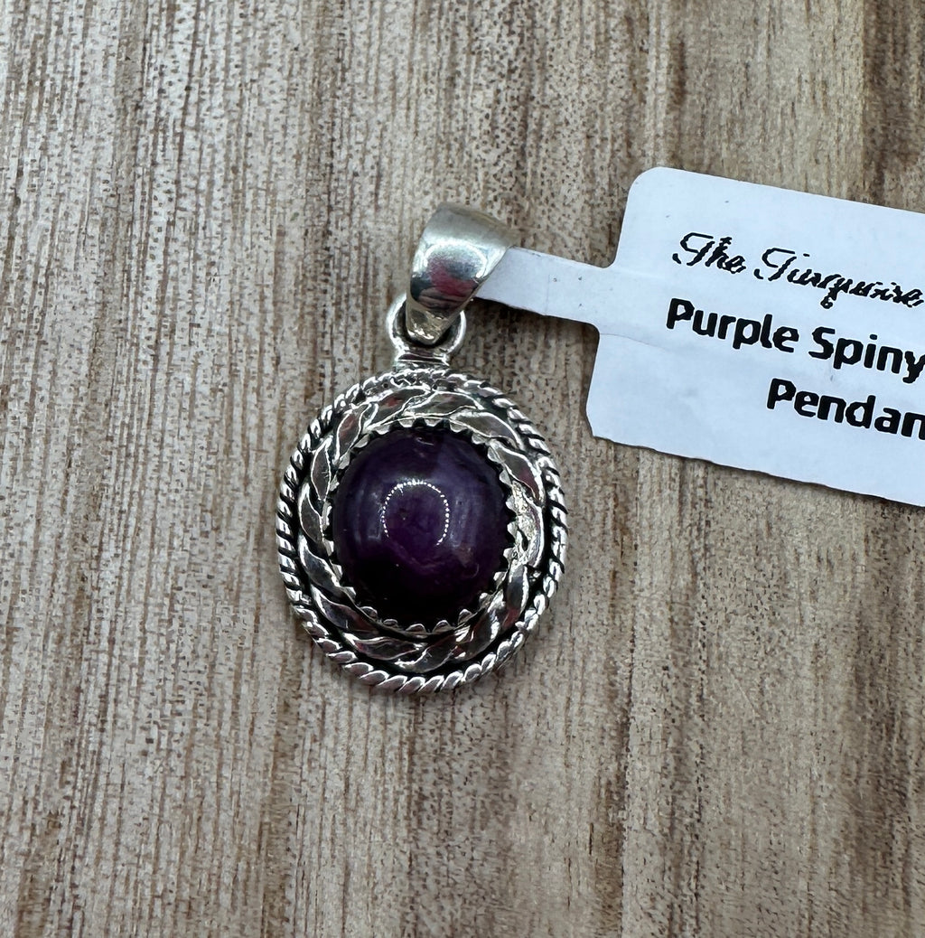 Purple Spiny Oyster Pendant