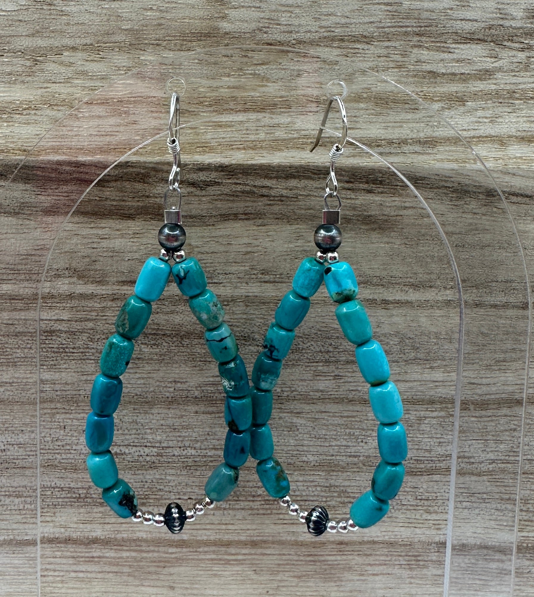 Kingman Turquoise Tear Drops