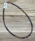 Copper Pearls and Charoite Necklaces 18in