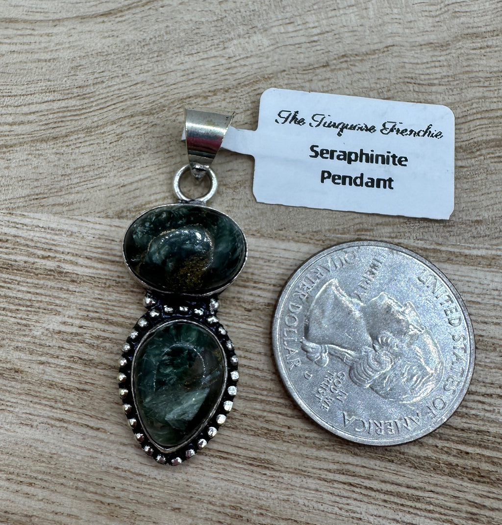 Seraphinite Pendant