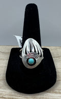 Native Handmade Bear Claw Ring Size 9