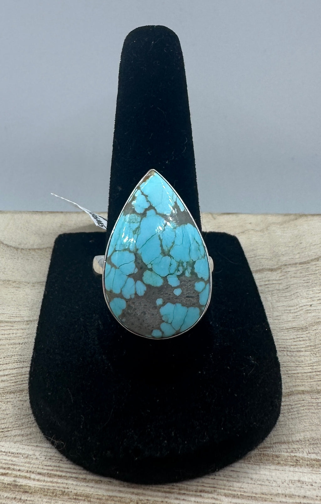 Number 8 Turquoise Ring Size 9