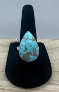 Number 8 Turquoise Ring Size 9
