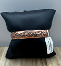 Stamped Copper Cuff