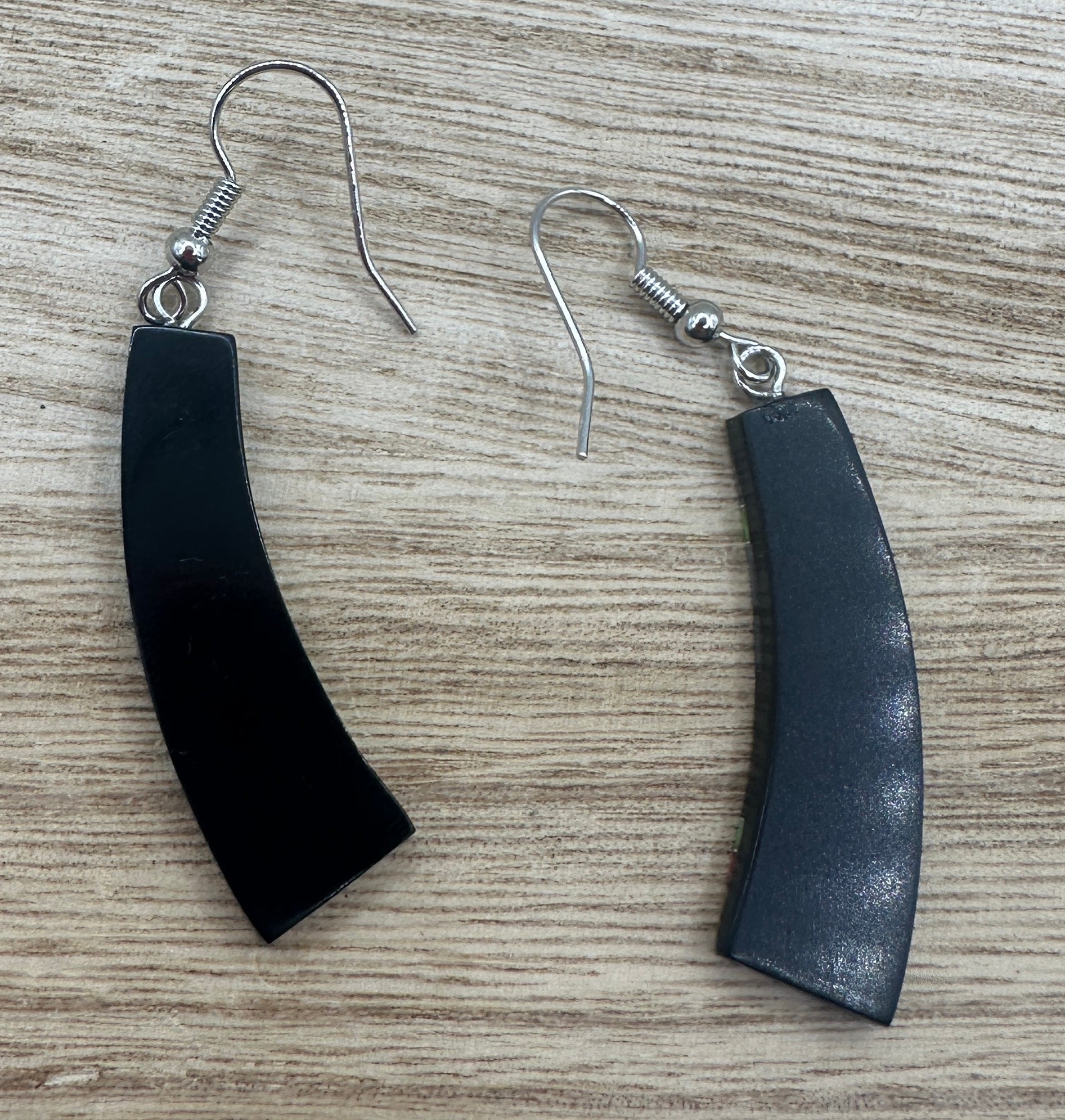 Turquoise inlay Dangles