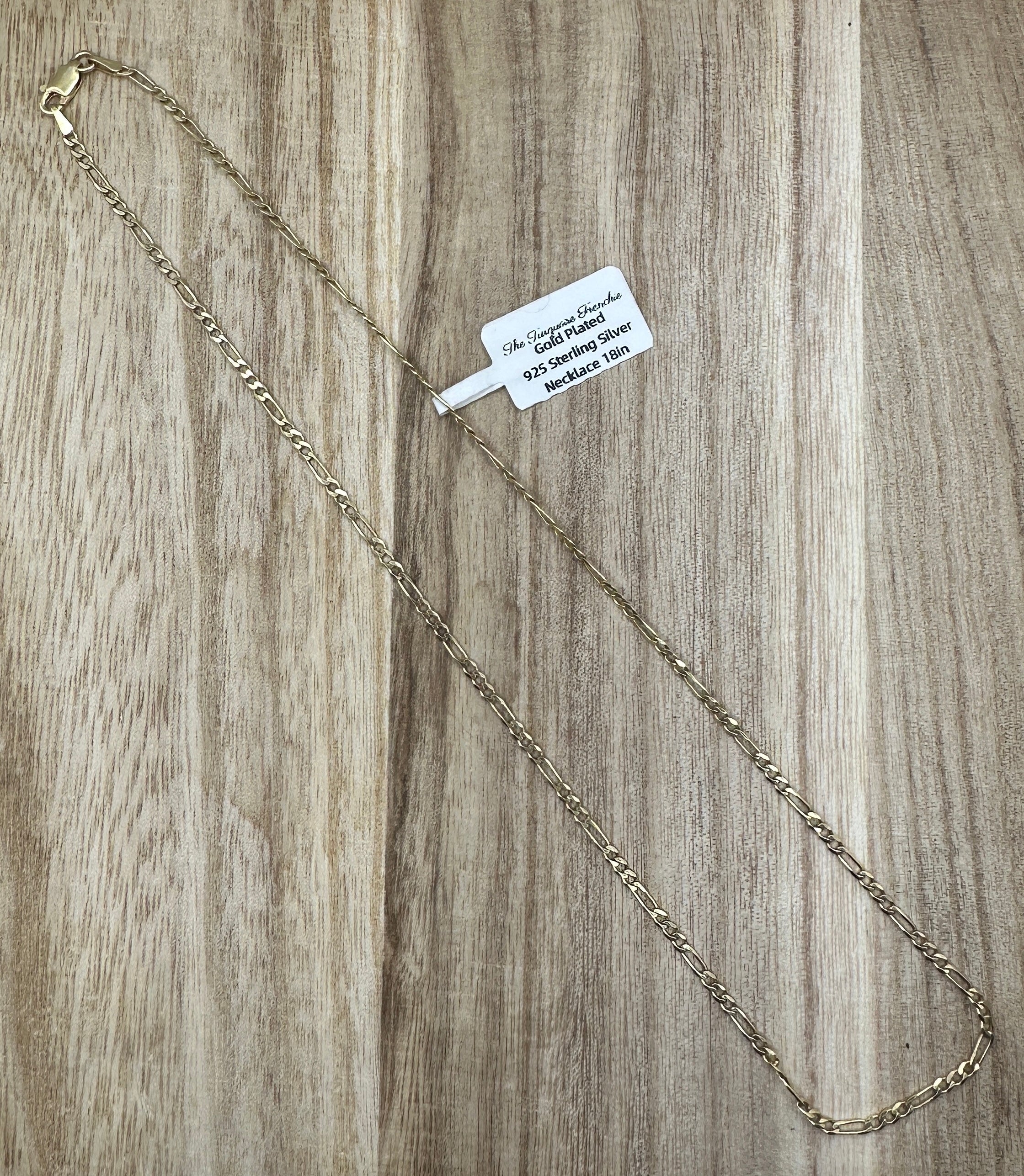 Gold Plated Chain 18in