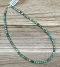 5mm Green Turquoise Necklace