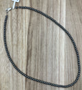 Hermatite 4mm Necklace 20in
