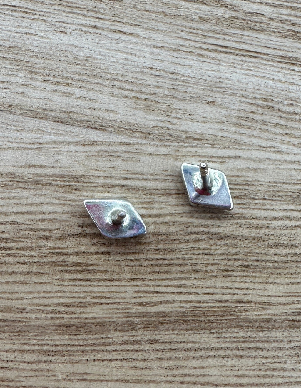 Zuni Handmade Diamond Studs