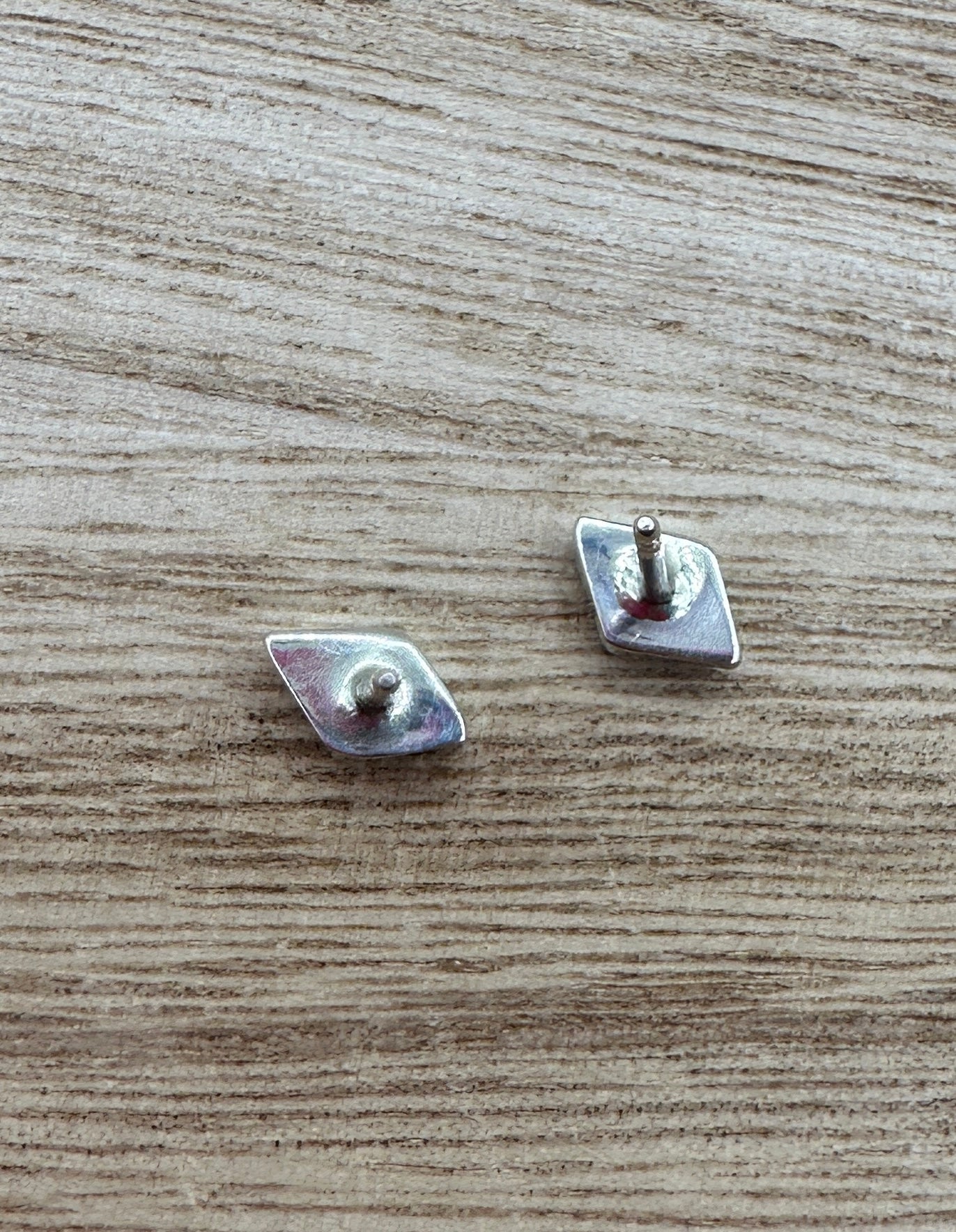 Zuni Handmade Diamond Studs