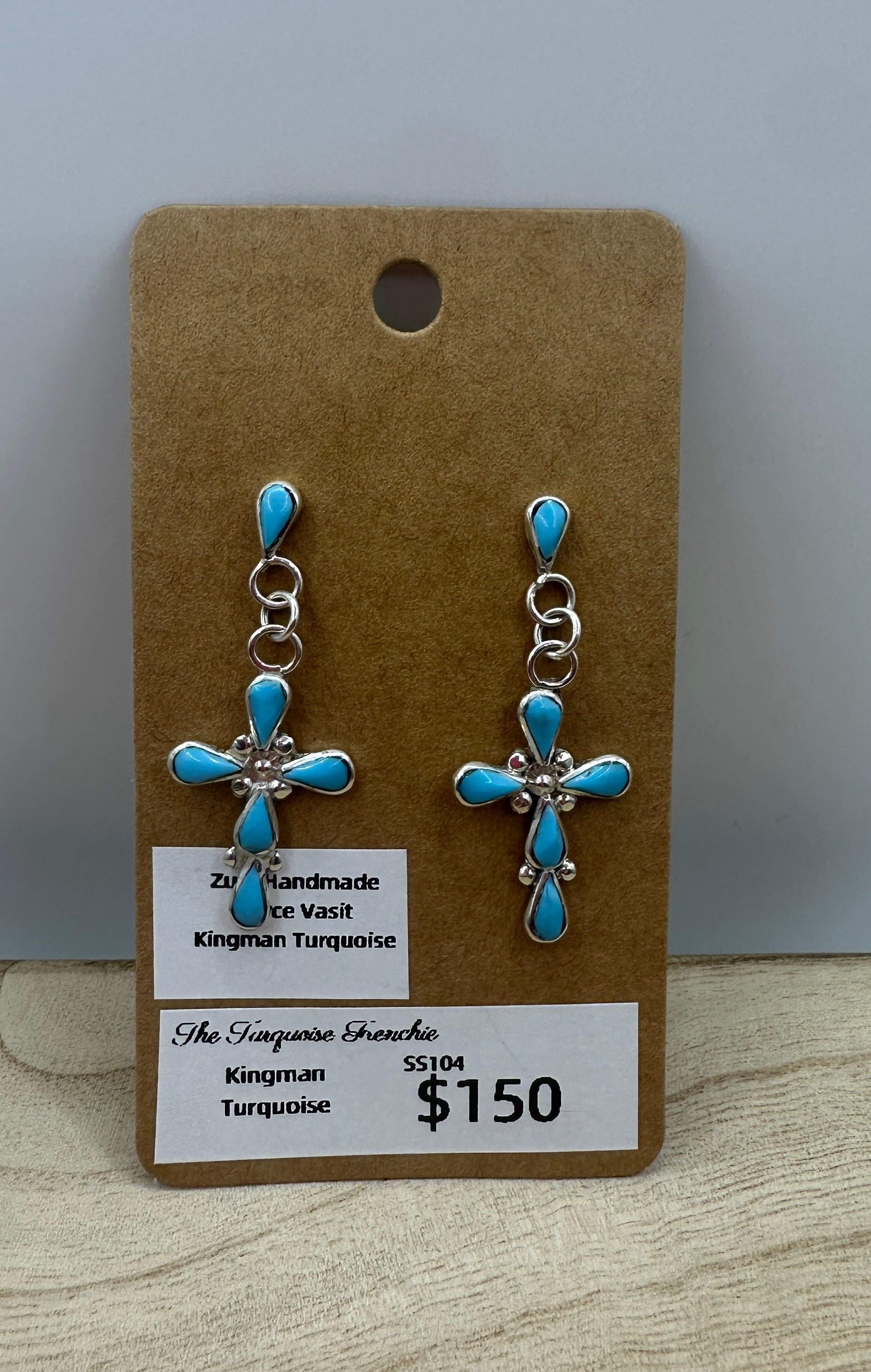 Zuni Handmade Cross