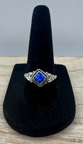 Blue Ballon Opal Ring Size8.5