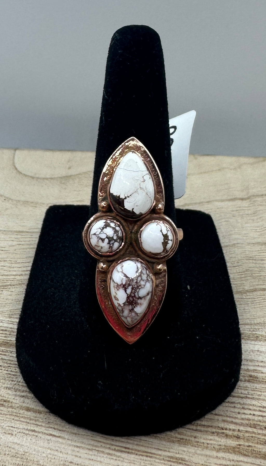 Wild Horse Copper Ring Size 7.5