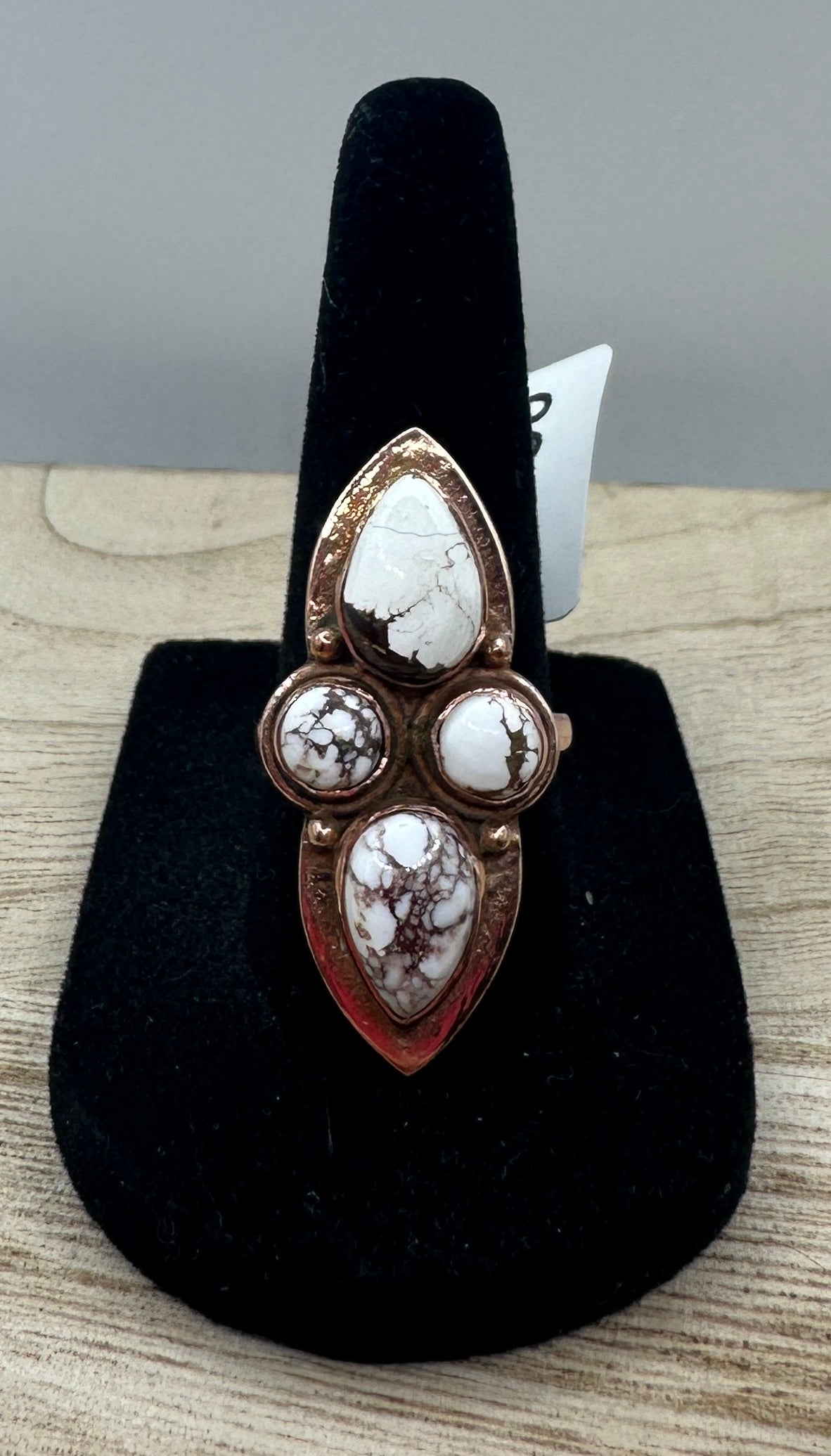 Wild Horse Copper Ring Size 7.5