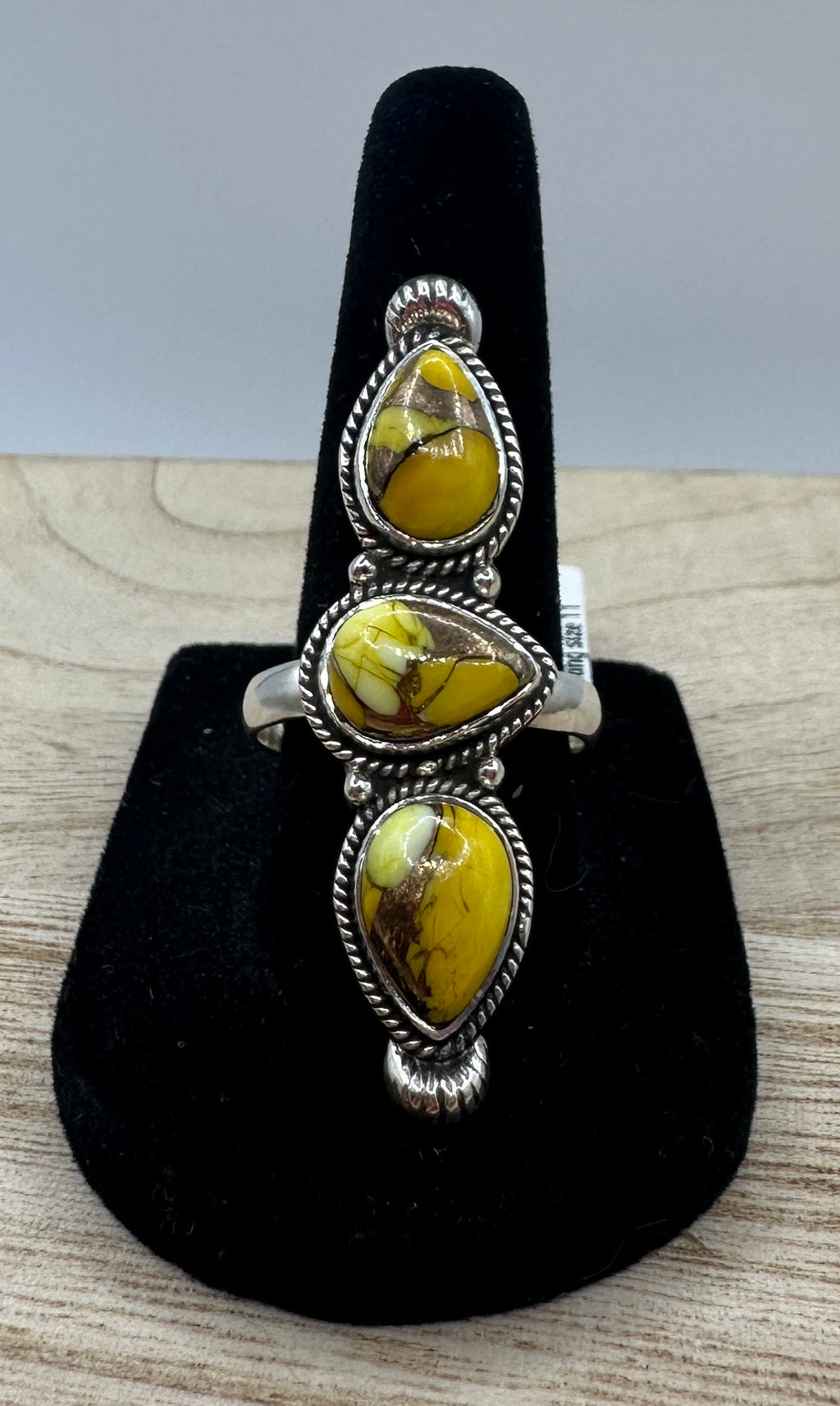 Honey Dahlia Turquoise Ring Size 11