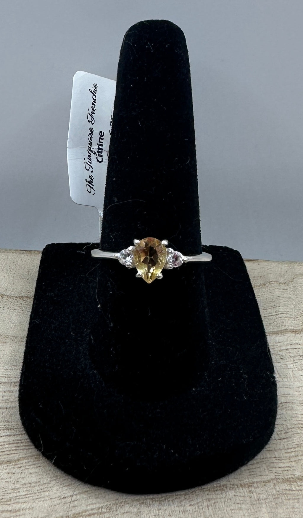 Citrine Ring Size 6.75