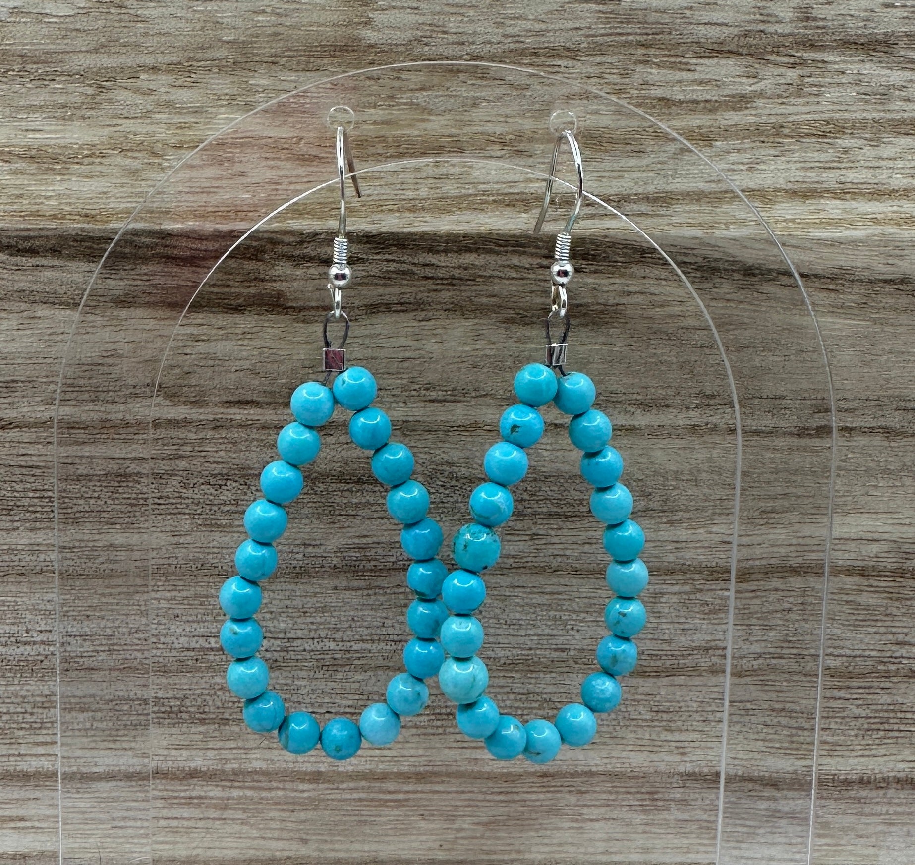 Turquoise Tear Drop Dangles