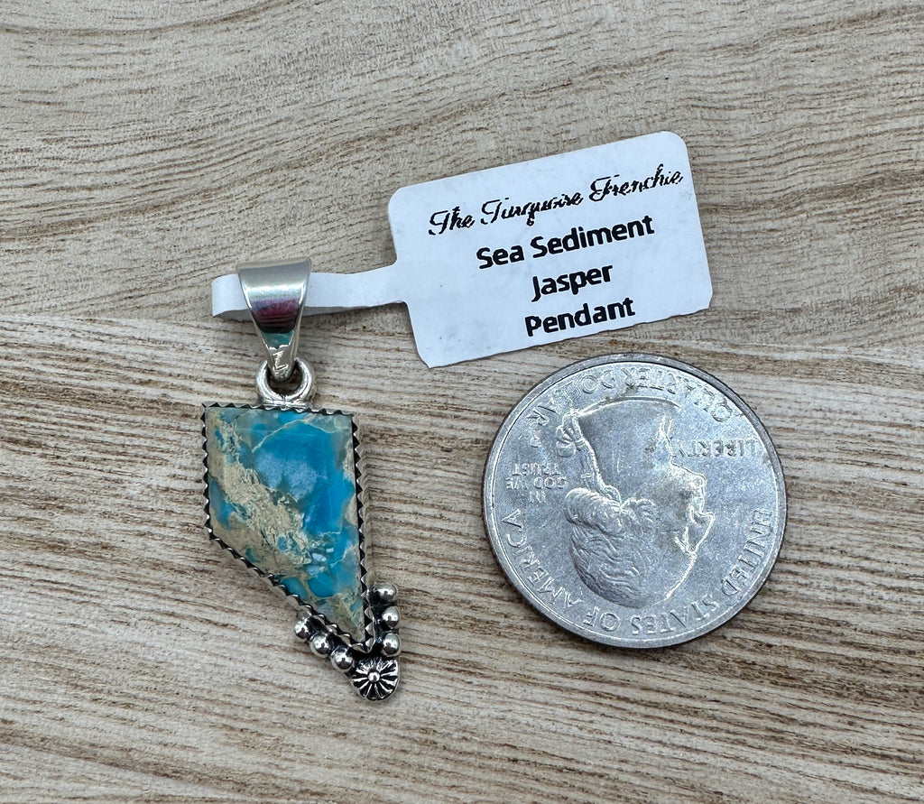 Sea Sediment Jasper Pendant