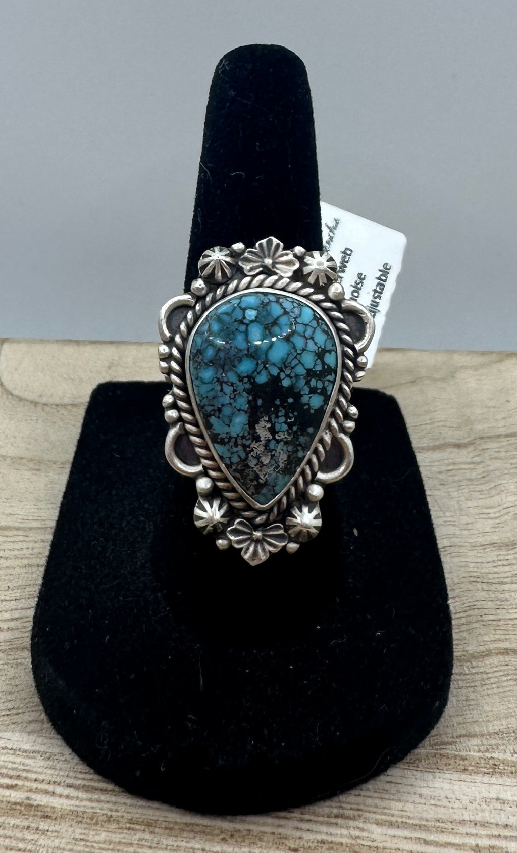 Blue Spiderweb Turquoise