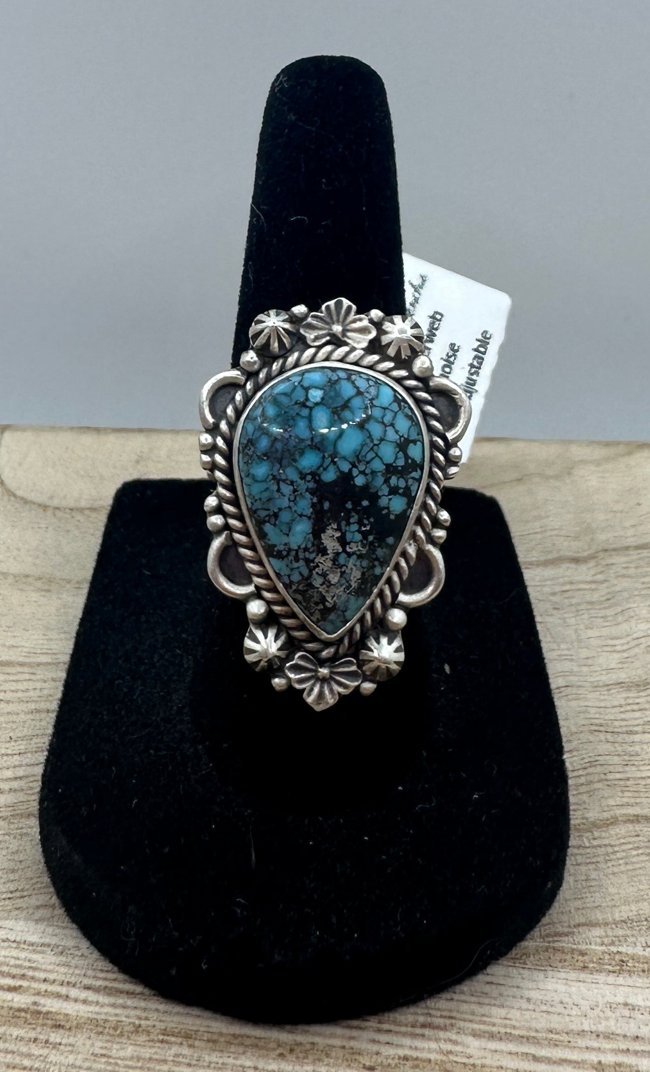 Blue Spiderweb Turquoise