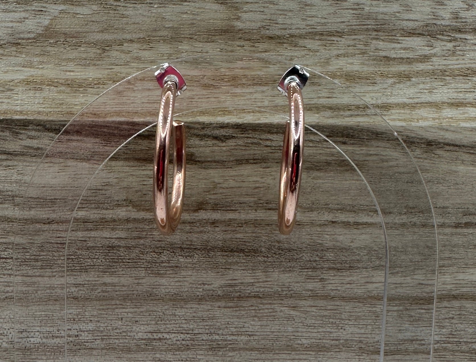 Navajo Handmade Copper Hoops