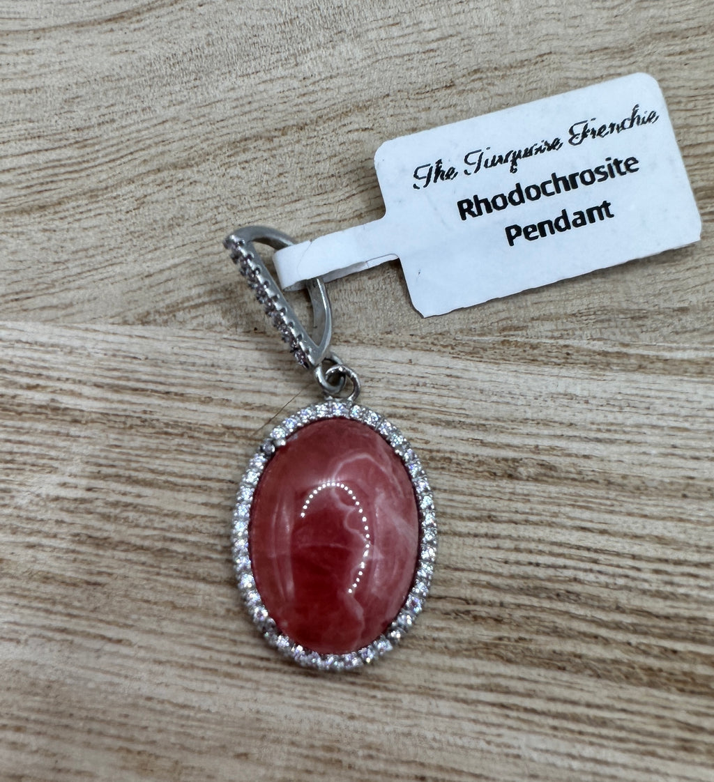 Rhodochrosite Pendant