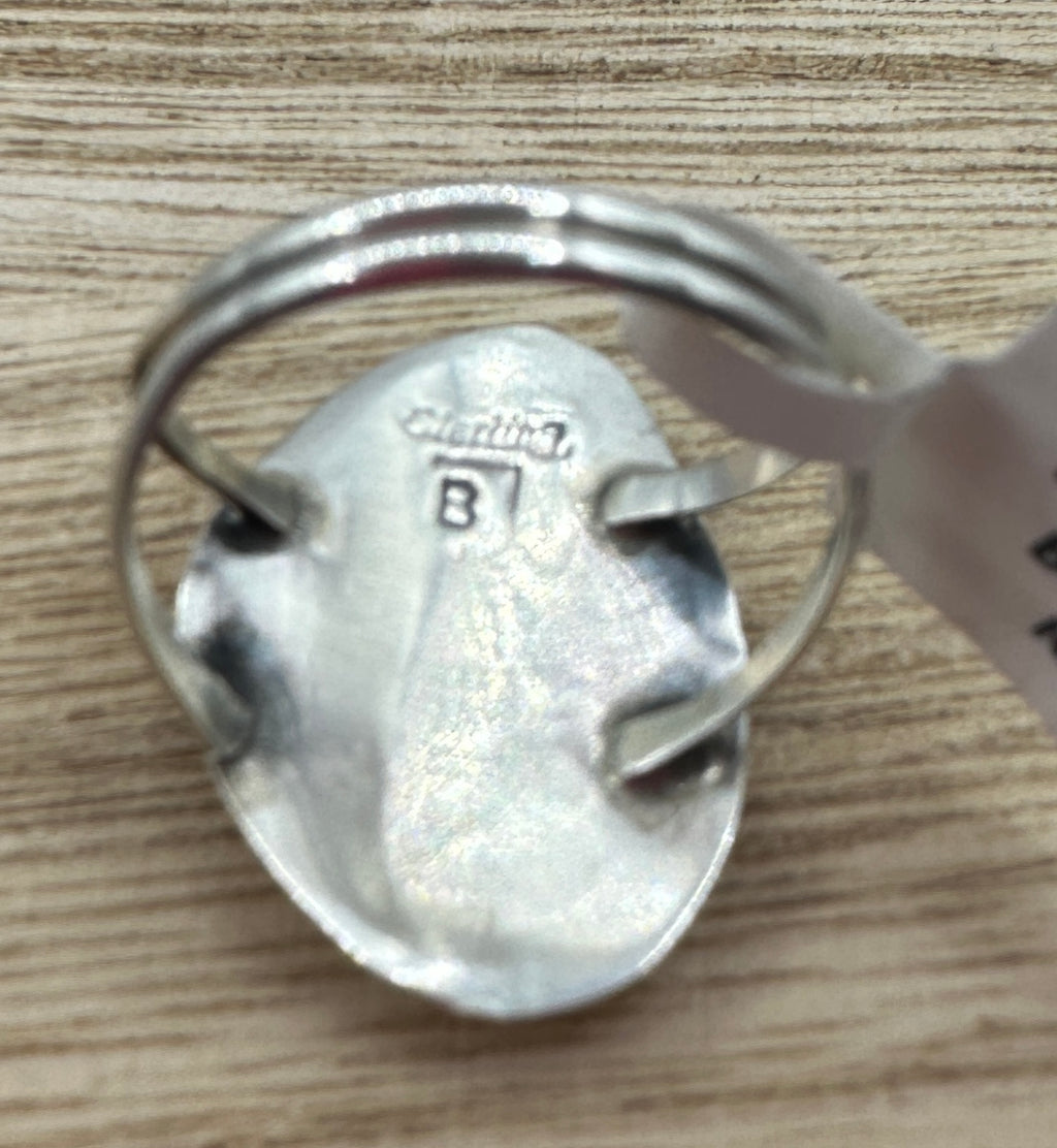 Native Handmade Bear Claw Ring Size 9