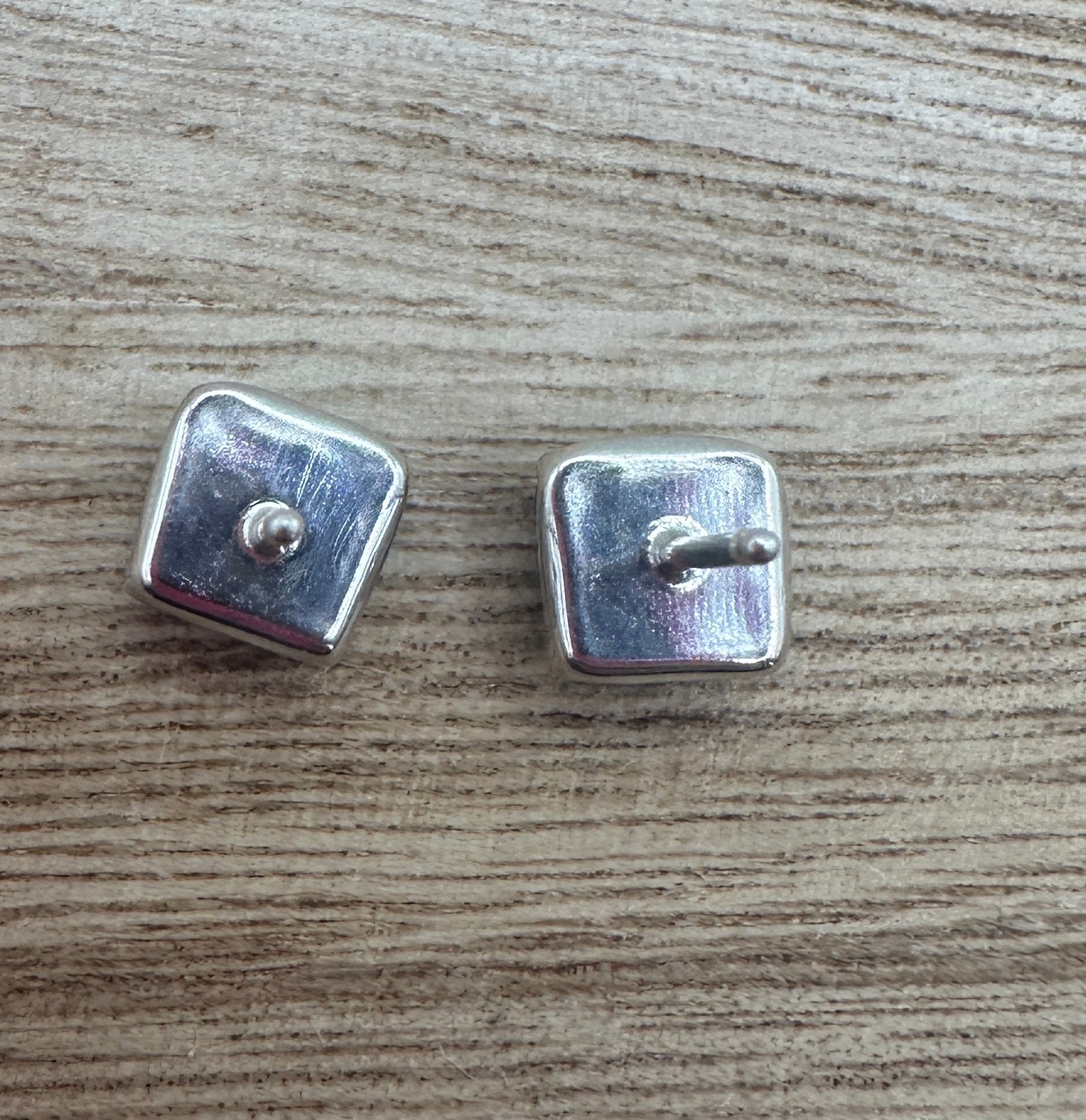 Square Turquoise Studs