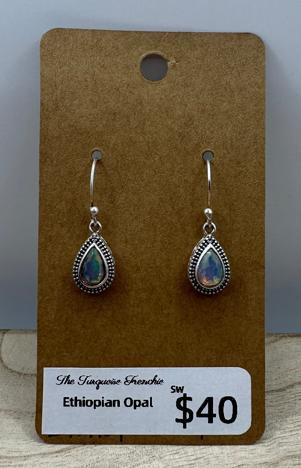 Ethiopian Opal Dangles