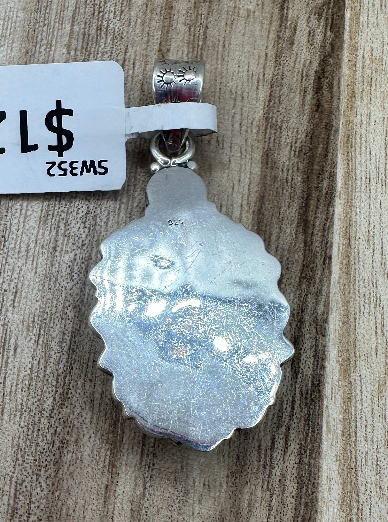 Pilot Mountain Turquoise Pendant