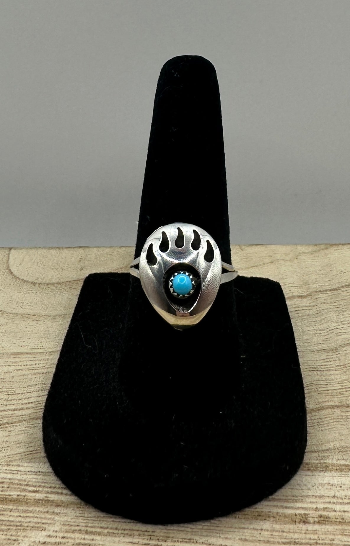 Bear Claw Shadow Box Ring Size 6.75
