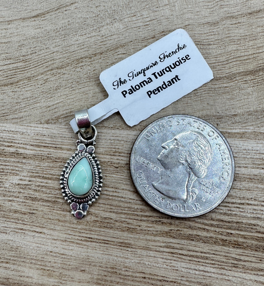 Paloma Turquoise Pendant