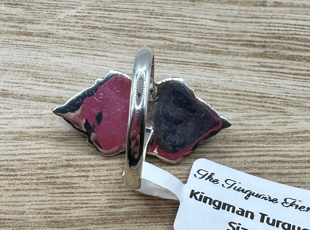 Kingman Turquoise Ring Size 8.5