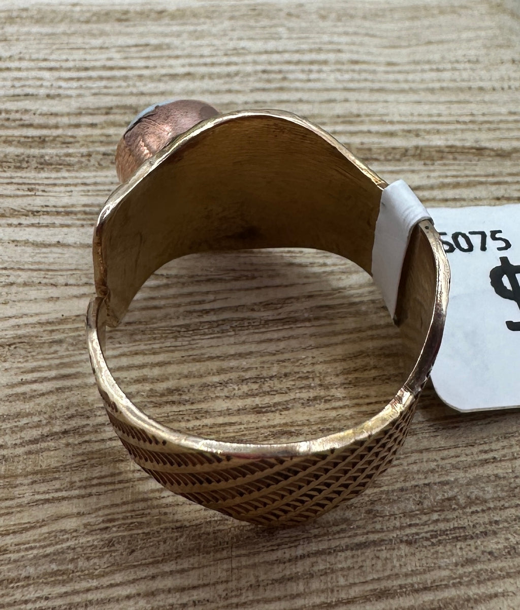 Copper Adjustable Ring