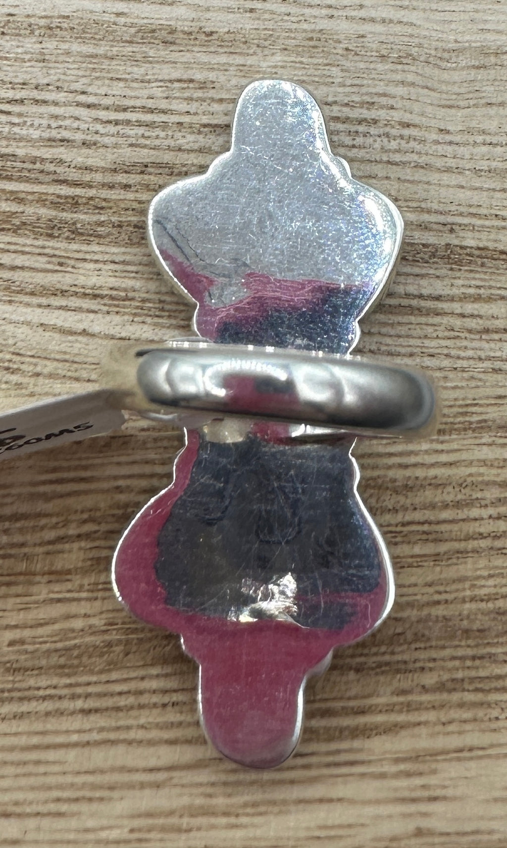 Purple Sea Sediment Jasper Adjustable Ring