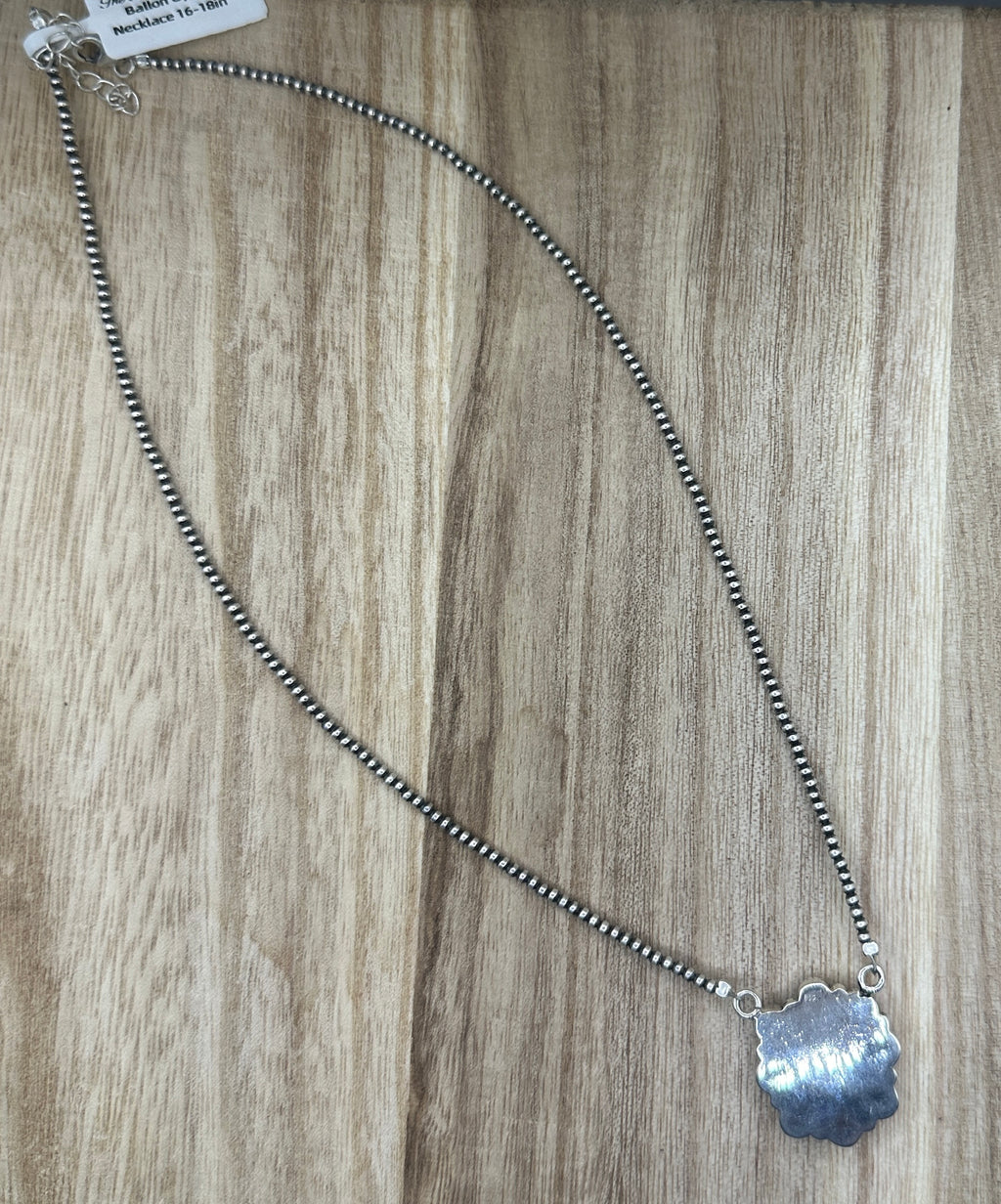 Ballon Opal Necklace 16-18in