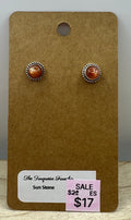 Sunstone Studs