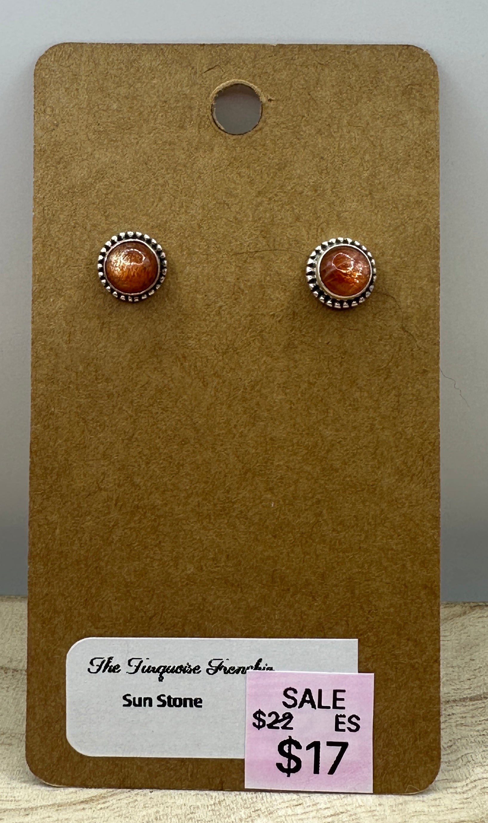 Sunstone Studs