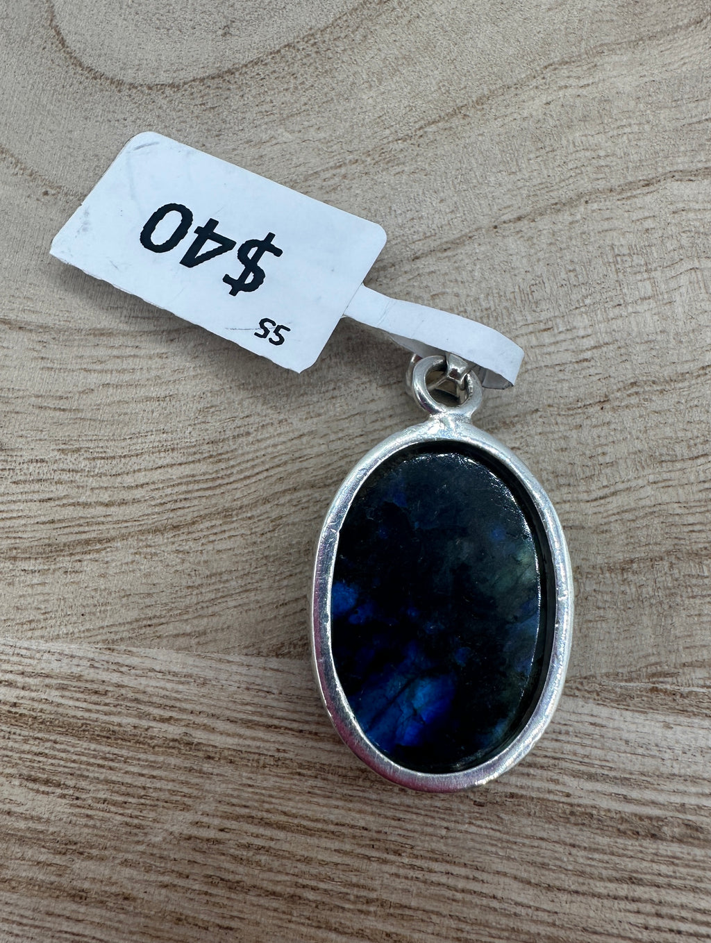 Labradorite Oval Pendant
