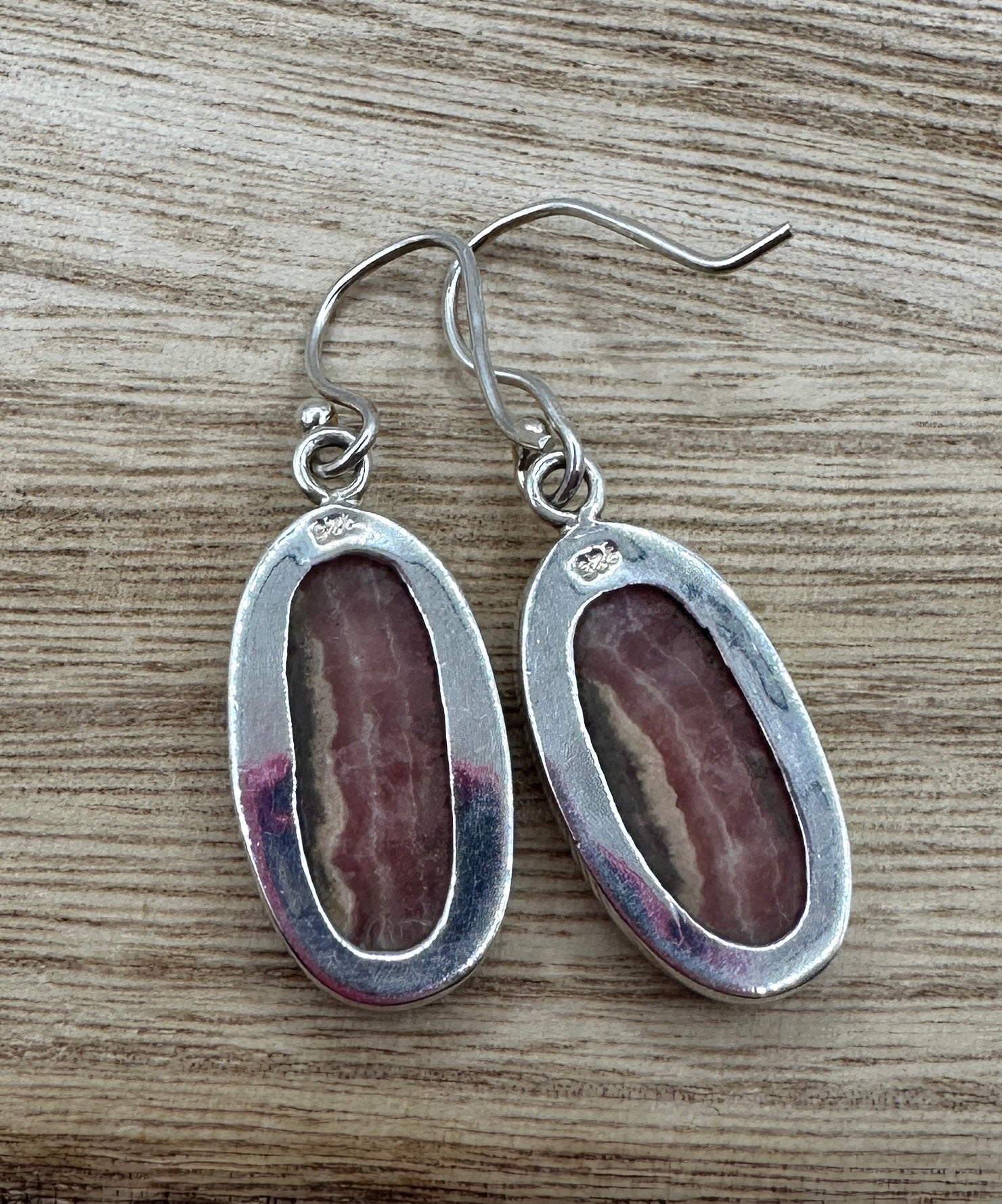 Rhodochrosite Dangles