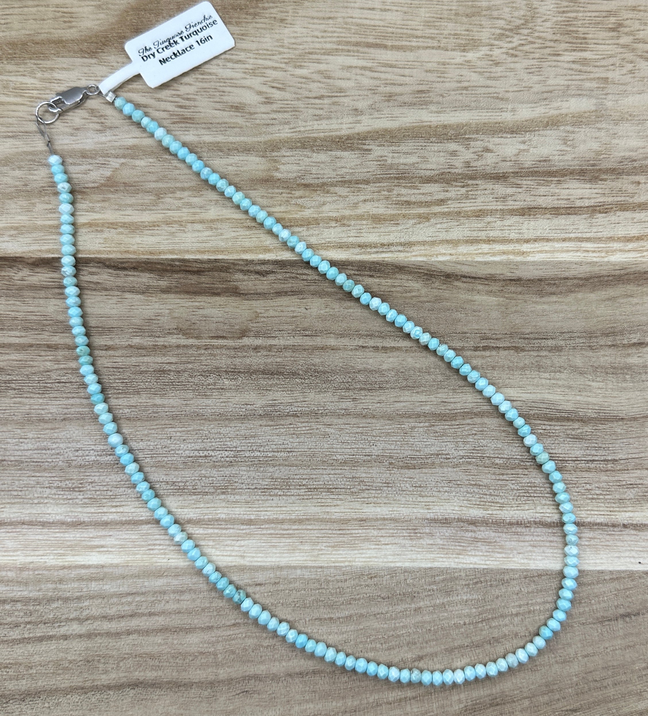 Dry Creek Turquoise Necklace 16in