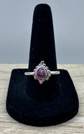 Purple Ballon Opal Ring Size 9