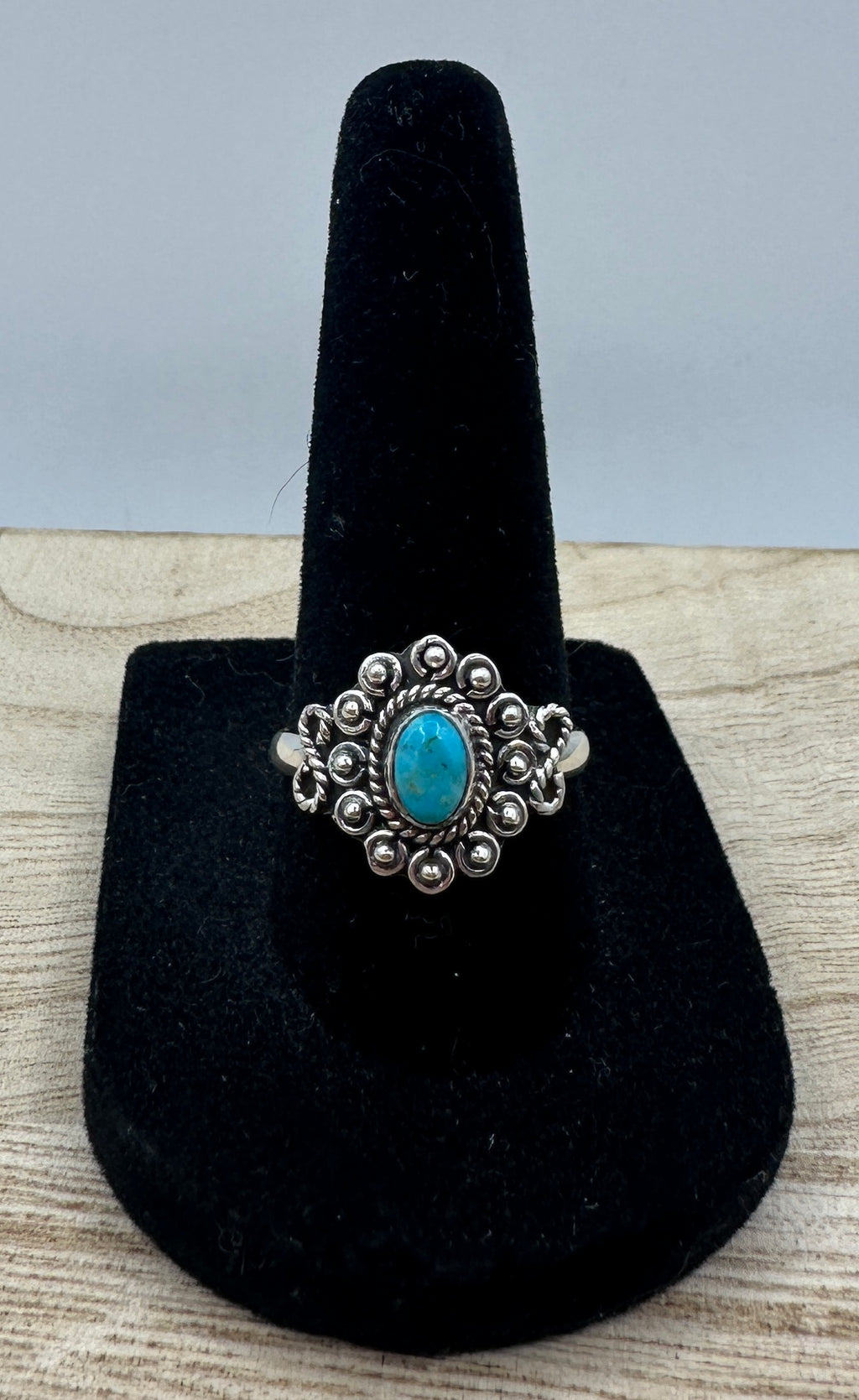 Kingman Turquoise Ring Size 8