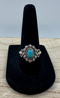 Kingman Turquoise Ring Size 8