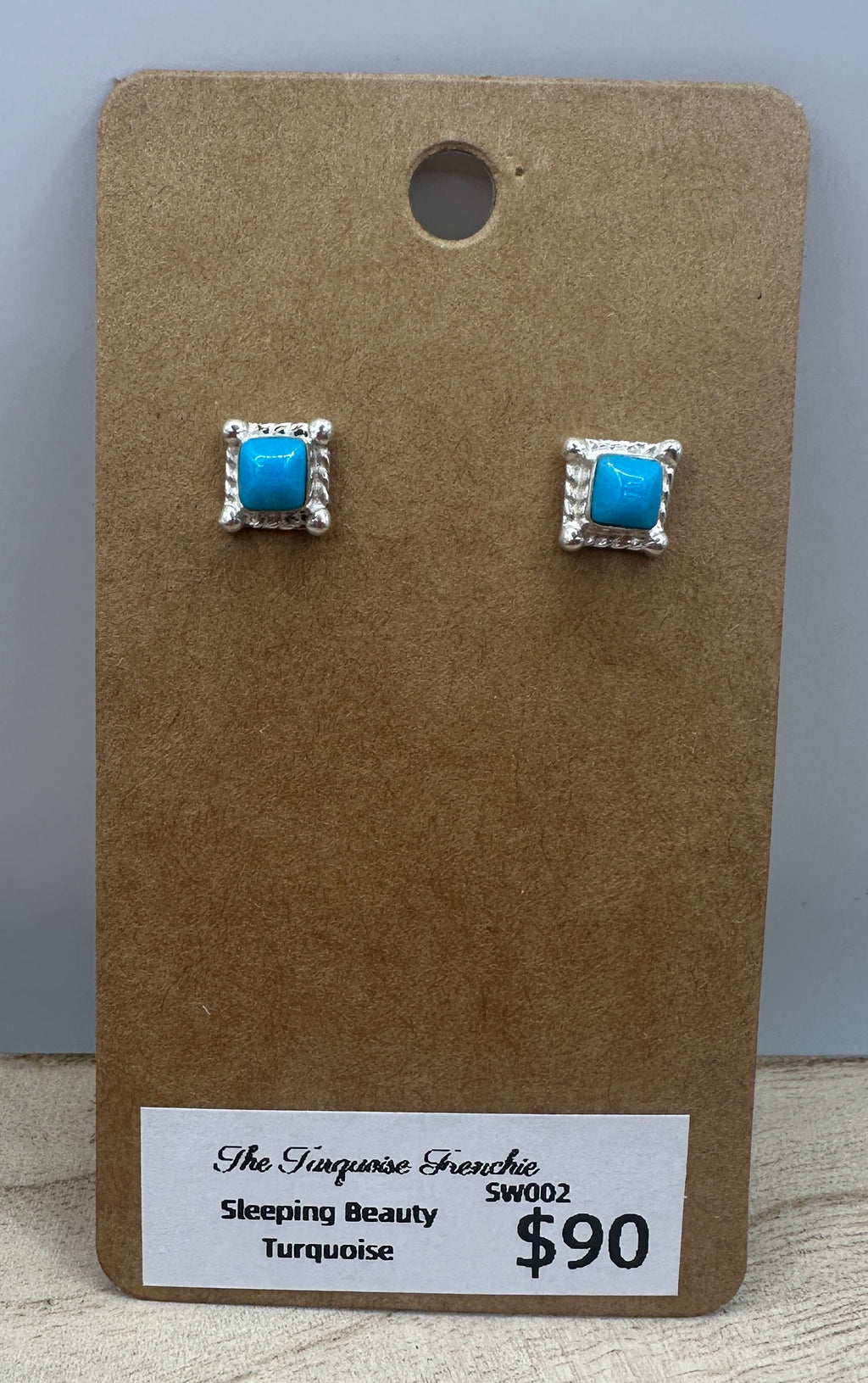 Sleeping Beauty Turquoise Studs