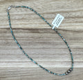 Hubei Turquoise and Desert Pearl Necklace 15in